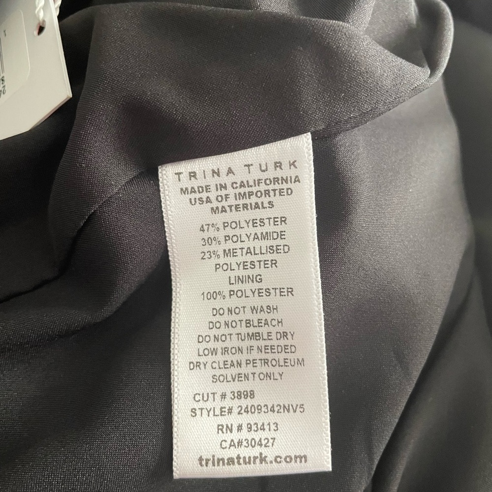 Trina Turk Limited Edition Savia Butterfly Sleeveless Shift Dress Size 8 - Picture 6 of 6